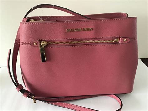 michael kors hailee satchel xs tulip|Michael Kors Hailee Tulip Leather XS Satchel Bag Purse .